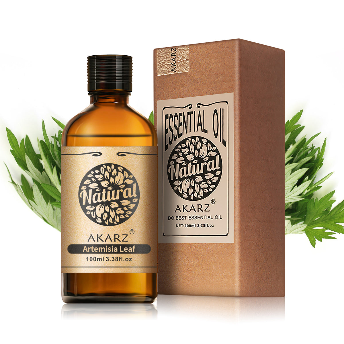 Artemisia Leaf Essential Oil AKARZ Natural And Pure ( 30ML 100ML )