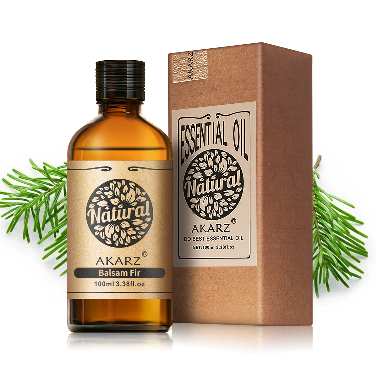 Balsam Fir Essential Oil AKARZ Natural And Pure ( 30ML 100ML )