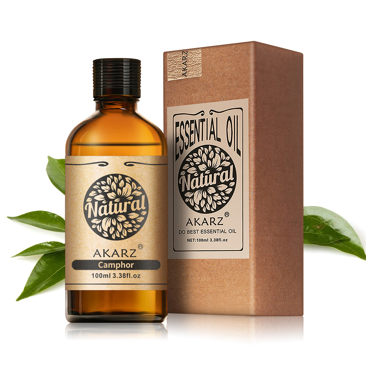 Camphor Essential Oil AKARZ Natural And Pure (30ML,100ML )