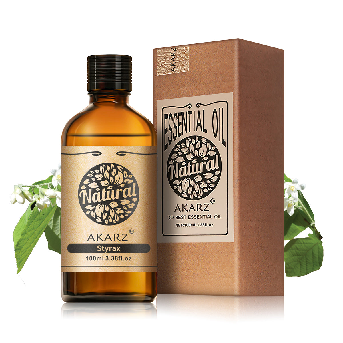 Styrax Essential Oil AKARZ Natural And Pure (30ML,100ML )