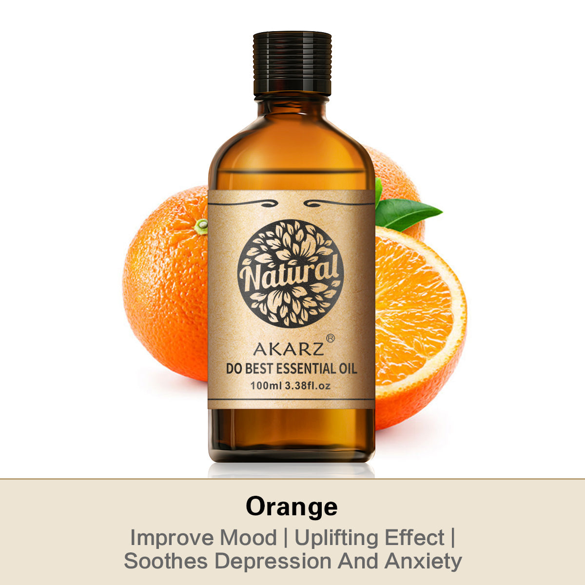 Orange Essential Oil AKARZ Natural And Pure (30ML 100ML )