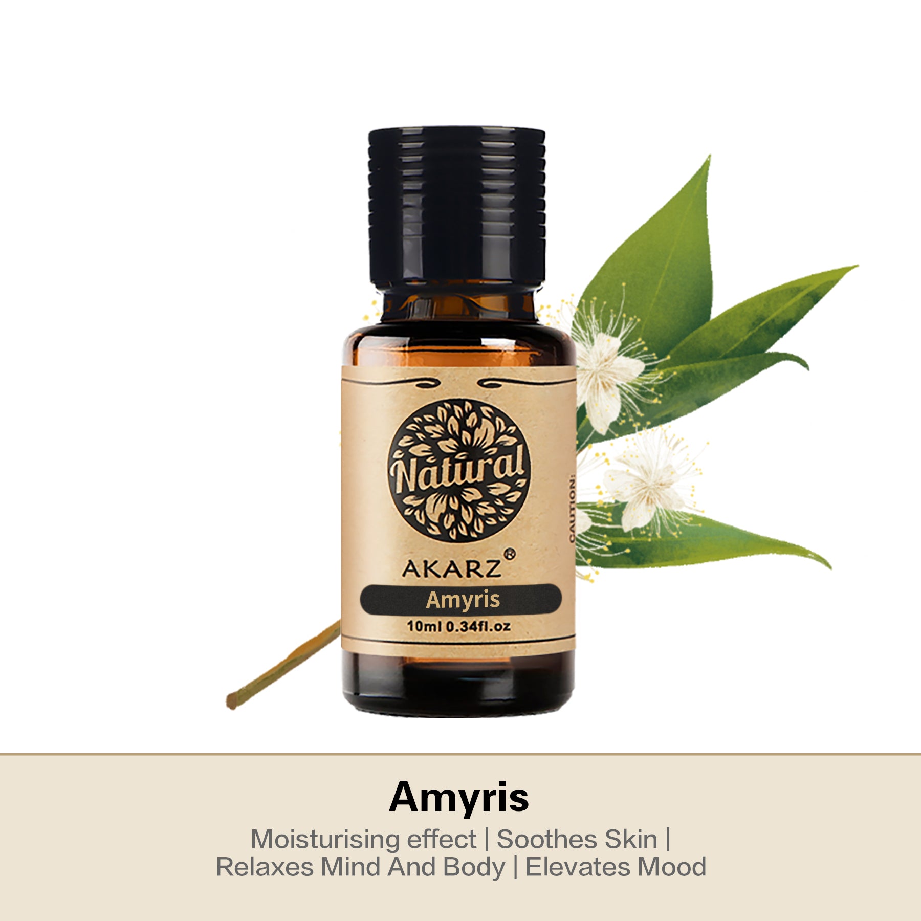 Amyris Essential Oil AKARZ Natural And Pure ( 30ML 100ML)