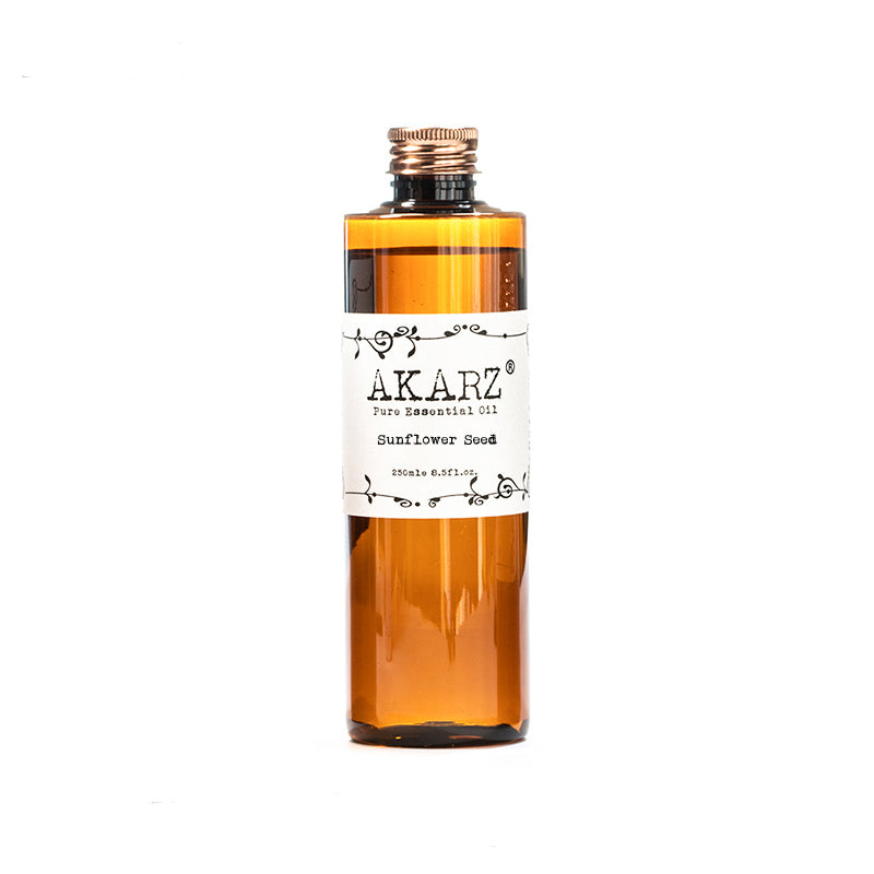 Nourish Your Skin with AKARZ Natural Sunflower Seed Oil - Deep Hydration and Moisture Boost - China-Made Carrier Oil 500ML