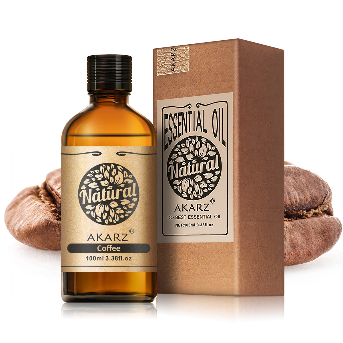 Coffee Essential Oil AKARZ Natural And Pure (30ML 100ML )