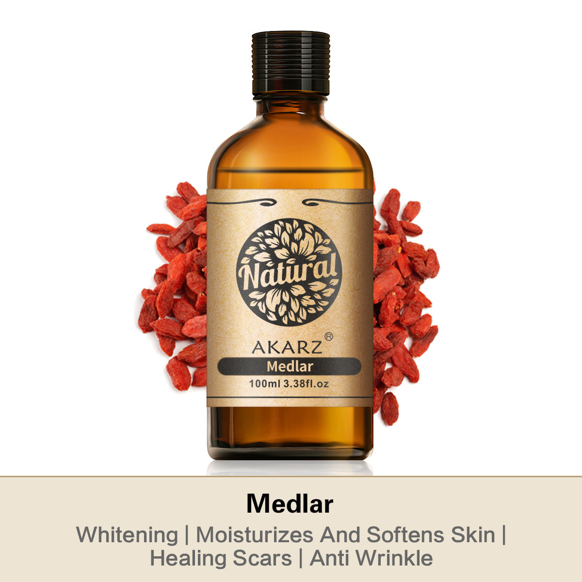 Medlar Essential Oil AKARZ Natural And Pure ( 30ML,100ML)