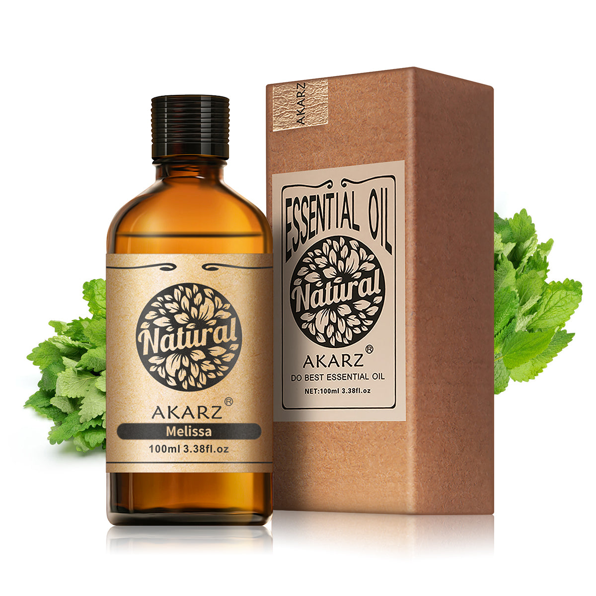 Melissa Essential Oil AKARZ Natural And Pure ( 30ML 100ML)
