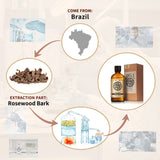 Rosewood Essential Oil AKARZ Natural And Pure ( 30ML  100ML )