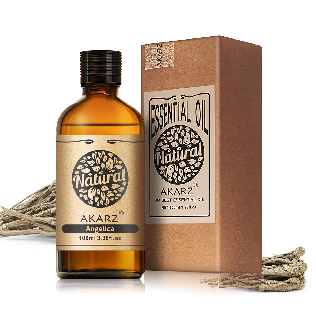 Angelica Essential Oil AKARZ Natural And Pure ( 30ML 100ML)