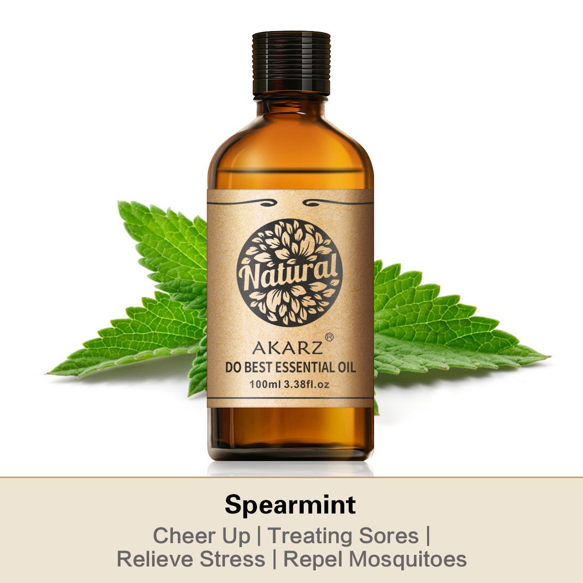 Spearmint Essential Oil AKARZ Natural And Pure (30ML 100ML )