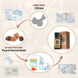 AKARZ DIY Massage Peach Kernel Oil Carrier for Skin Care and Aromatherapy, Moisturizing, 100% Pure
