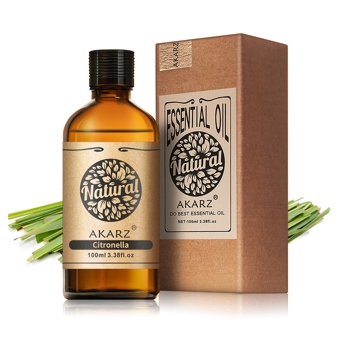 Citronella Essential Oil AKARZ Natural And Pure (30ML 100ML )