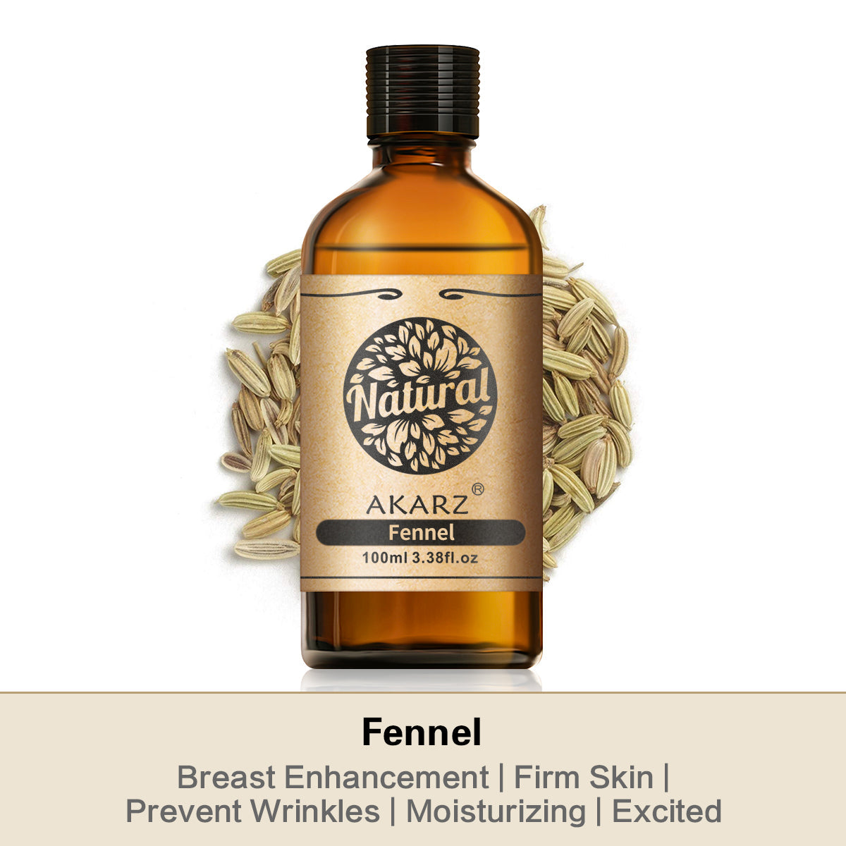 Fennel Essential Oil AKARZ Natural And Pure (30ML 100ML )