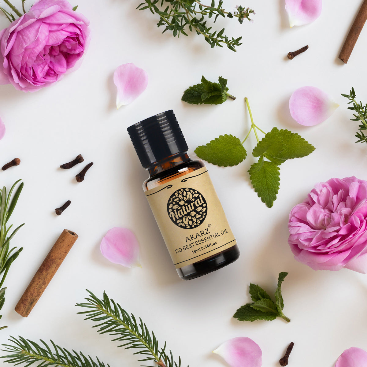 AKARZ Rose Hip Oil - Moisturizing Carrier Oil for Scar, Wrinkles & Stretch Marks - DIY Aroma Massage - 100%Pure & Natural – US