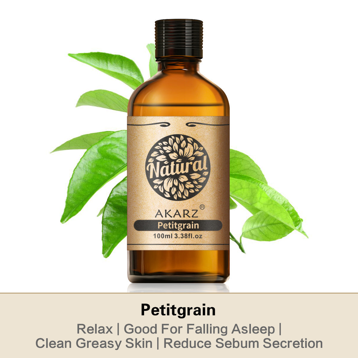 Petitgrain Essential Oil AKARZ Natural And Pure (30ML 100ML )