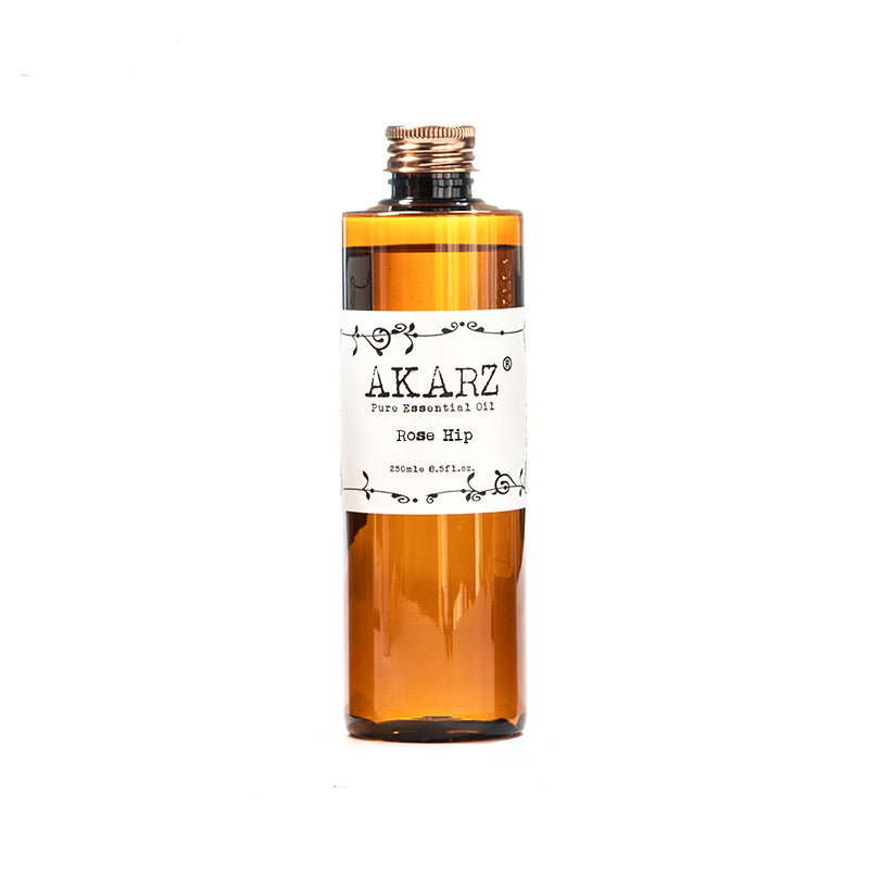 Get Flawless Skin with AKARZ Rose Hip Oil - Reduce Dark Spots, Acne Marks & Fine Lines - Moisturizing & Nourishing – US-500ml