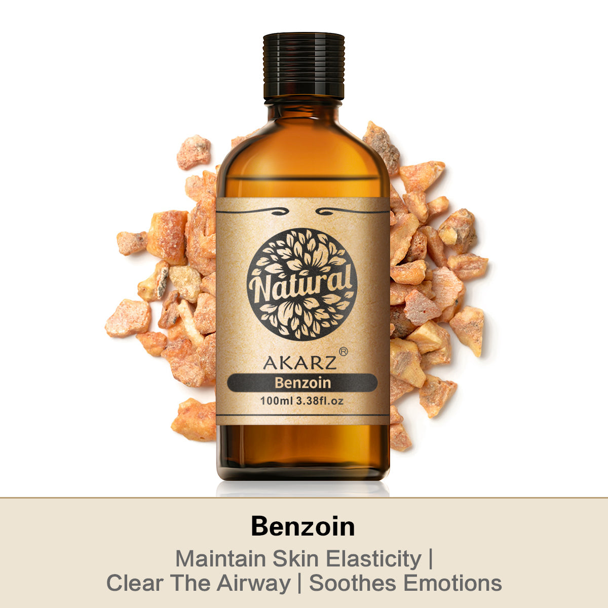 Benzoin Essential Oil AKARZ Natural And Pure (  30ML 100ML )