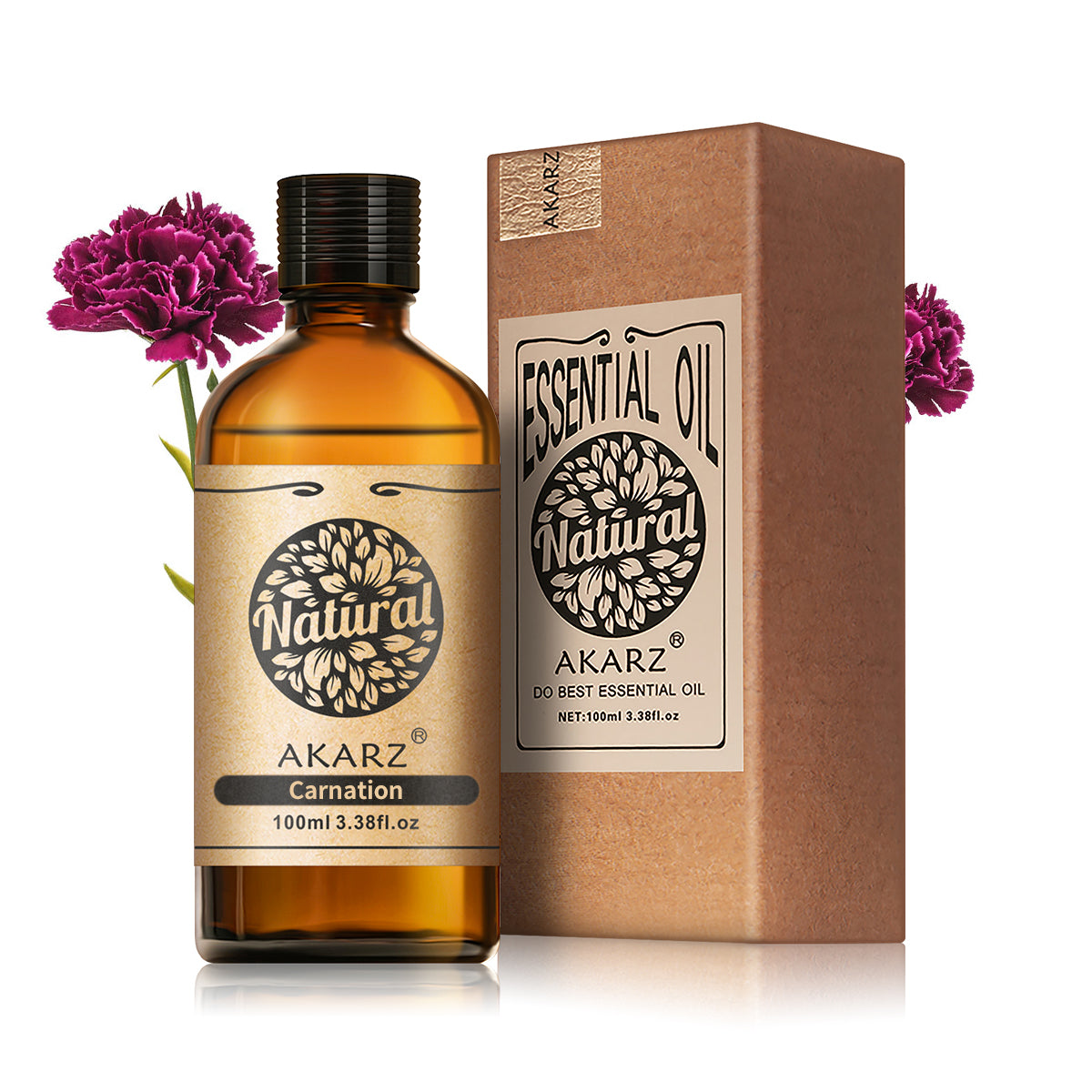 Carnation Essential Oil AKARZ Natural And Pure (30ML 100ML )