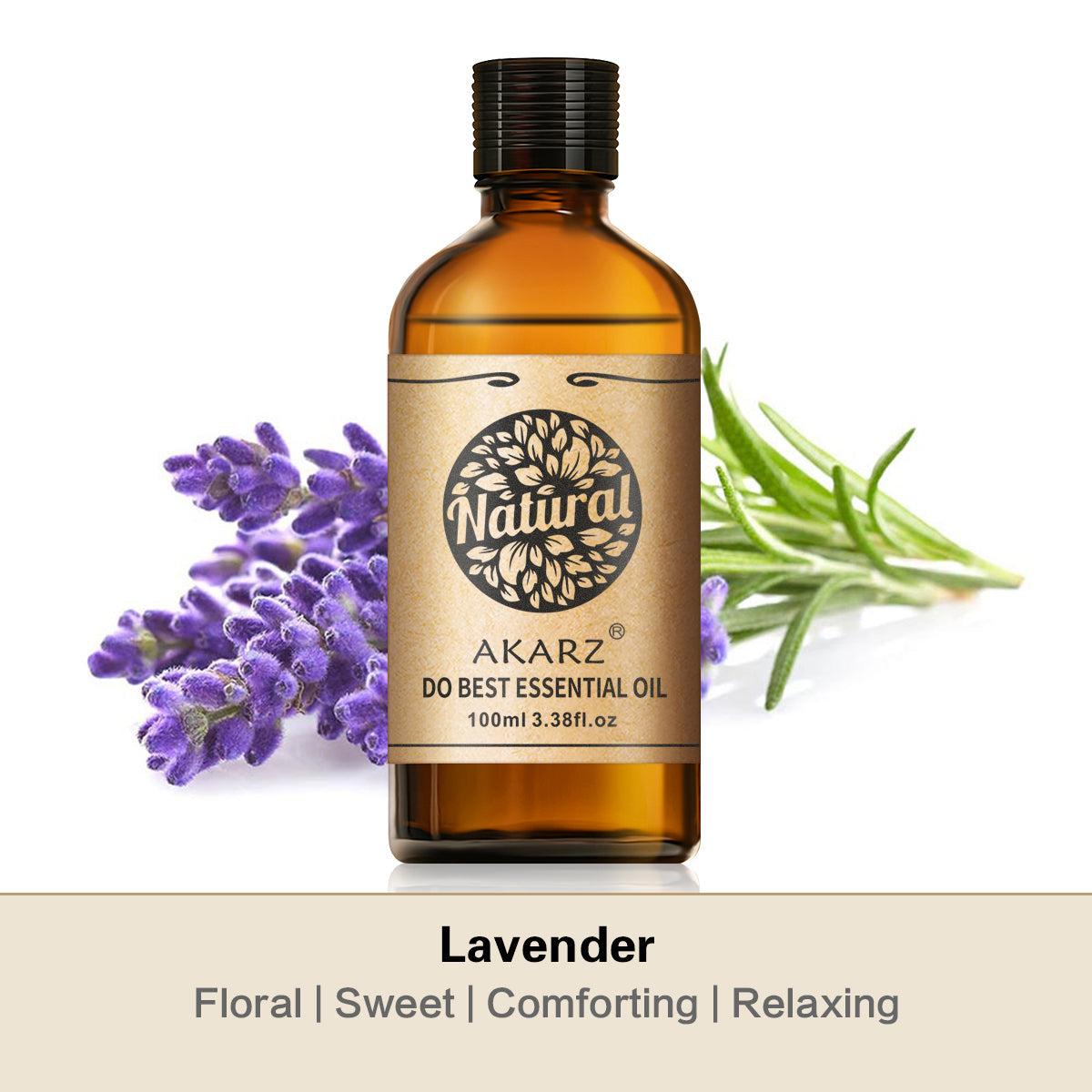 Lavender Essential Oil AKARZ Natural And Pure  (30ML 100ML )