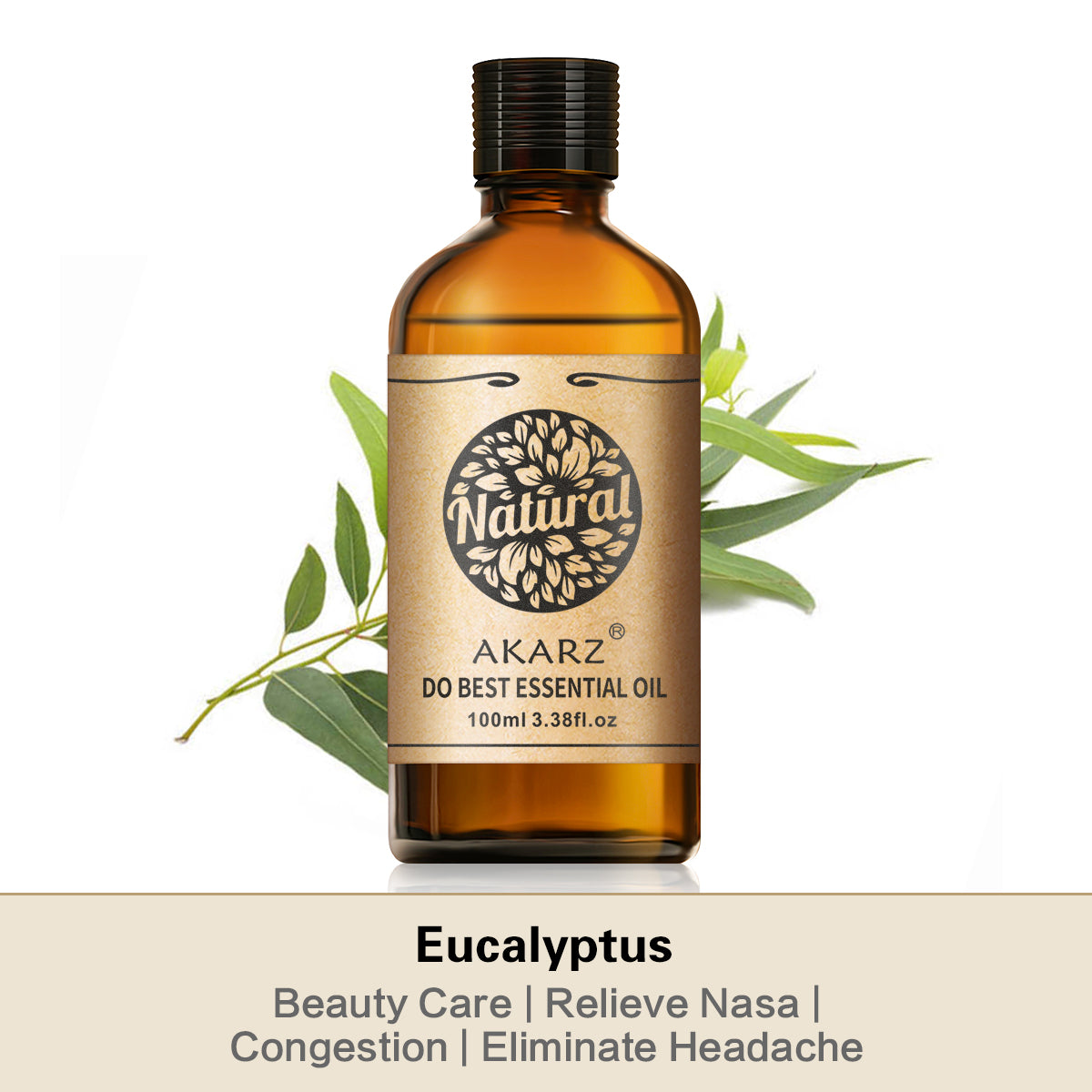 Eucalyptus Essential Oil AKARZ Natural And Pure (30ML 100ML )