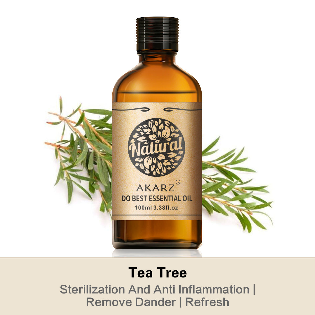 Tea Tree Essential Oil AKARZ Natural And Pure 10ML