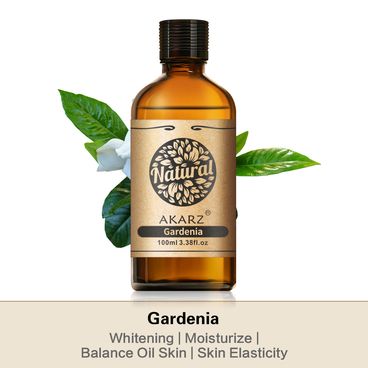 Gardenia Essential Oil AKARZ Natural And Pure ( 30ML 100ML )