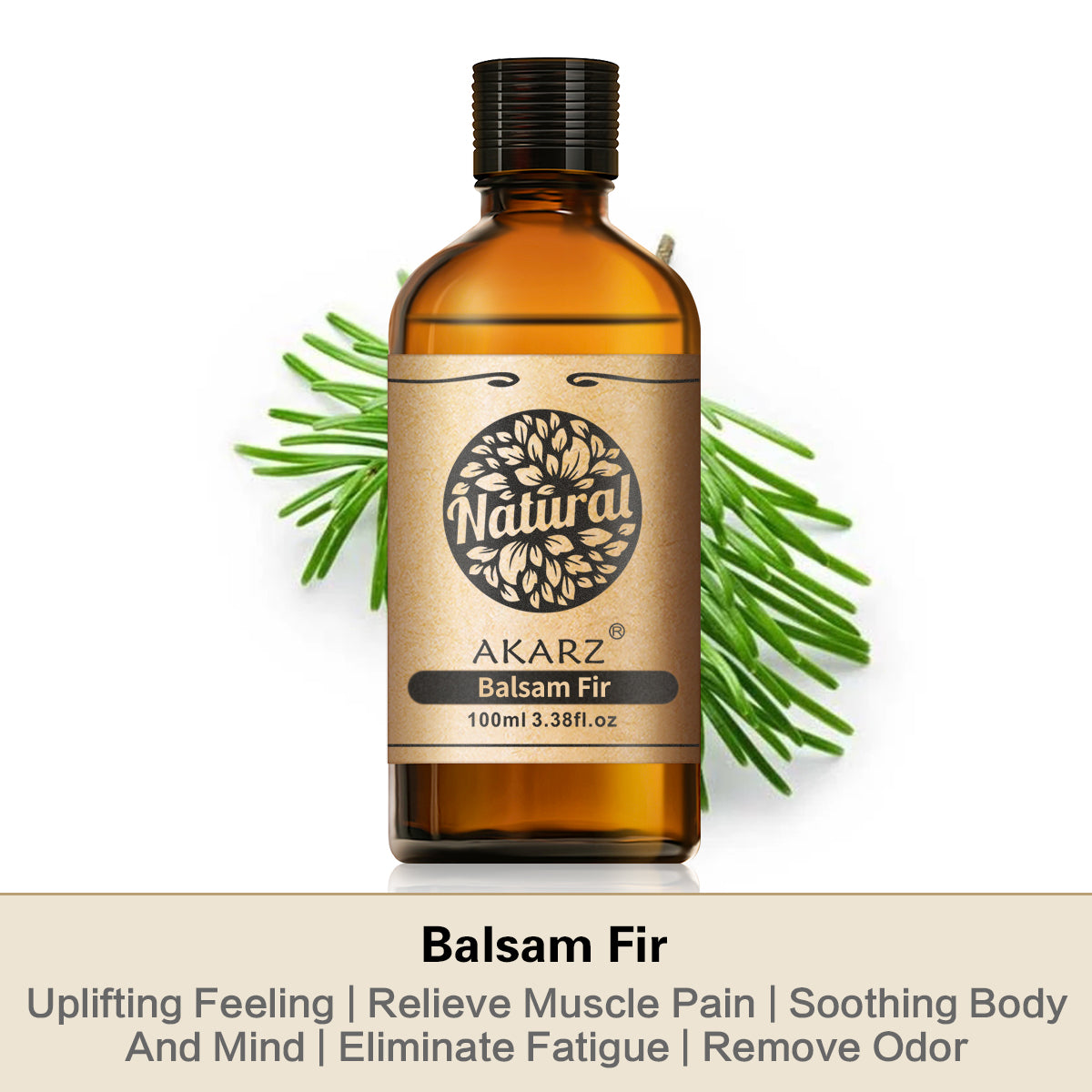 Balsam Fir Essential Oil AKARZ Natural And Pure ( 30ML 100ML )