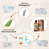 Palmarosa Essential Oil AKARZ Natural And Pure (30ML 100ML )