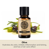 AKARZ Organic Olive Carrier Oil Nourish Skin & Hair Hydrating and Anti-Inflammatory Made in Spain