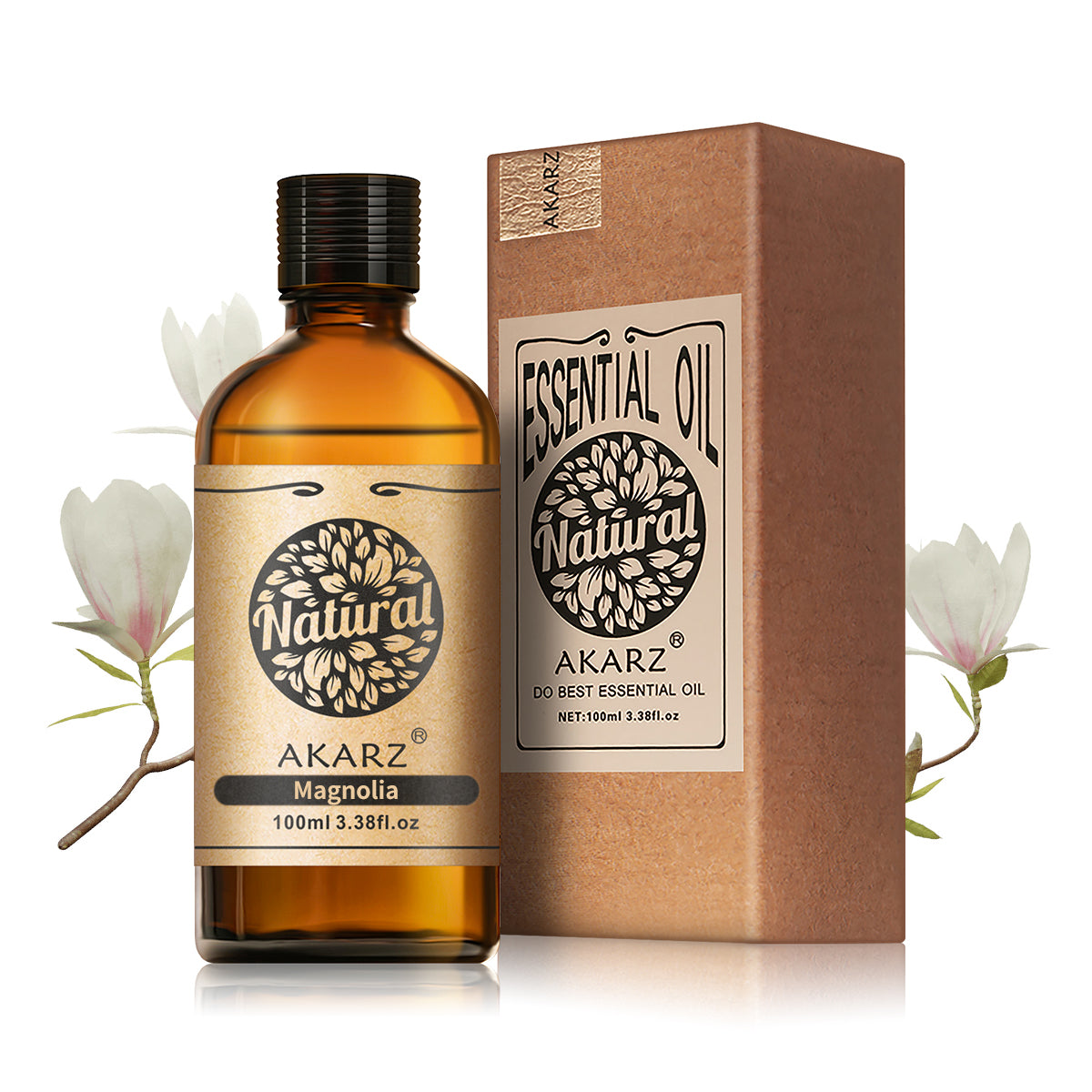 Magnolia Essential Oil AKARZ Natural And Pure (30ML 100ML )