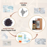 Black Pepper Essential Oil AKARZ Natural And Pure (30ML,100ML )