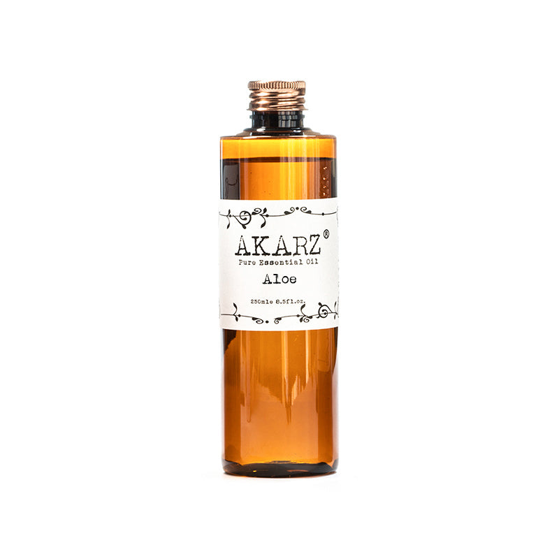 AKARZ Aloe Carrier Oil - Skin Whitening & Oil Control - Anti-Ageing & Moisturizing for All Skin Types, India 500ML