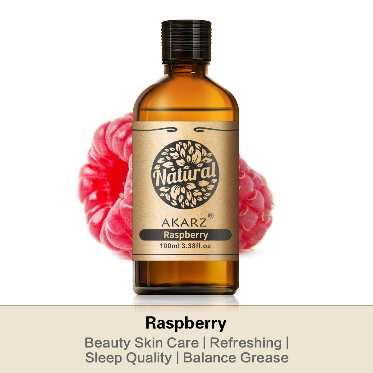 Raspberry Essential Oil AKARZ Natural And Pure ( 30ML 100ML )