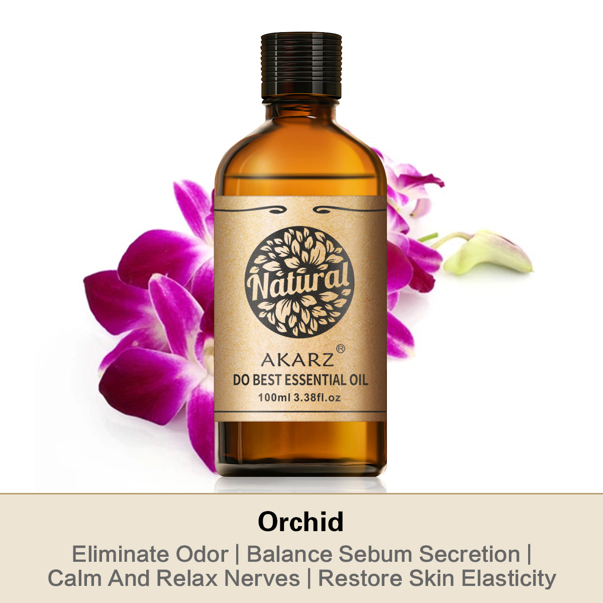 Orchid Essential Oil AKARZ Natural And Pure (30ML 100ML )