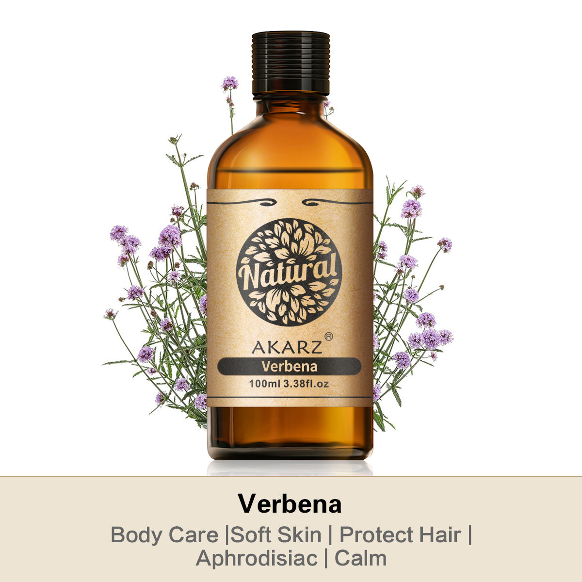 Verbena Essential Oil AKARZ Natural And Pure (30ML,100ML )