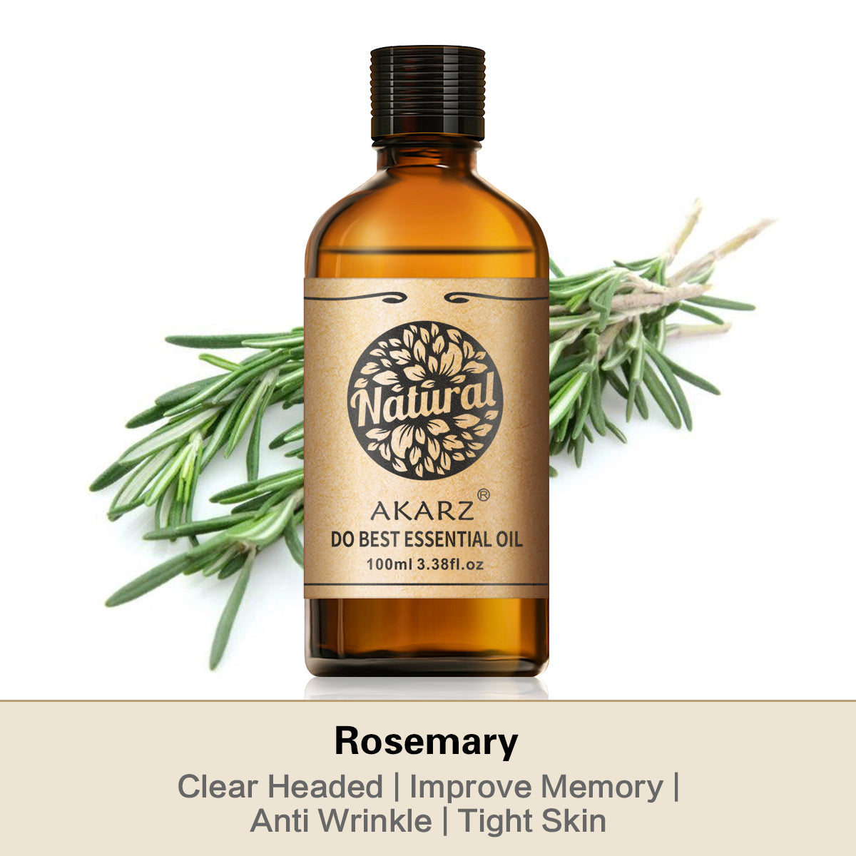 Rosemary Essential Oil AKARZ Natural And Pure (30ML 100ML )