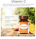 Super Effective AKARZ Vitamin C Supplement for Skin Whitening & Melanin Reduction (1000mg)