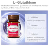 AKARZ L-Glutathione Supports Immune Health 500mg - Potent Antioxidant Supplement for Skin Whitening & Care