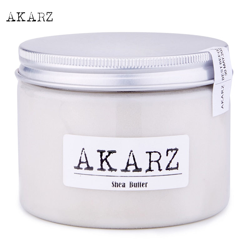 AKARZ High-quality Shea Butter Origin West Africa White Solid Skin Body Face Care Cosmetic Raw Materials Base Oil