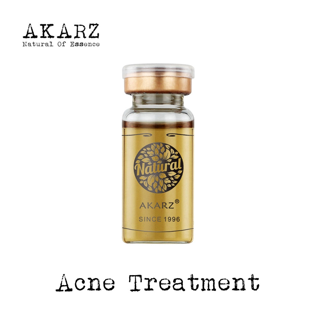 Main effect Acne Treatment AKARZ  natural serum extract essence Acne Spot Freckle Removing face skin care