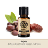 AKARZ Natural Aromatherapy Jojoba Oil Moisturizing Skin Hair Care, Bath Maintenance Carrier Oil from Mexico