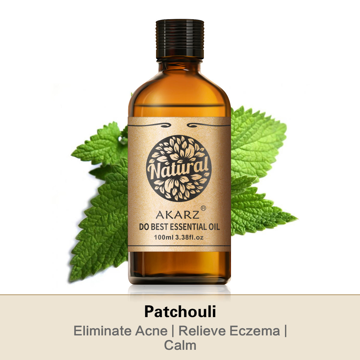 Patchouli Essential Oil AKARZ Natural And Pure (30ML 100ML )