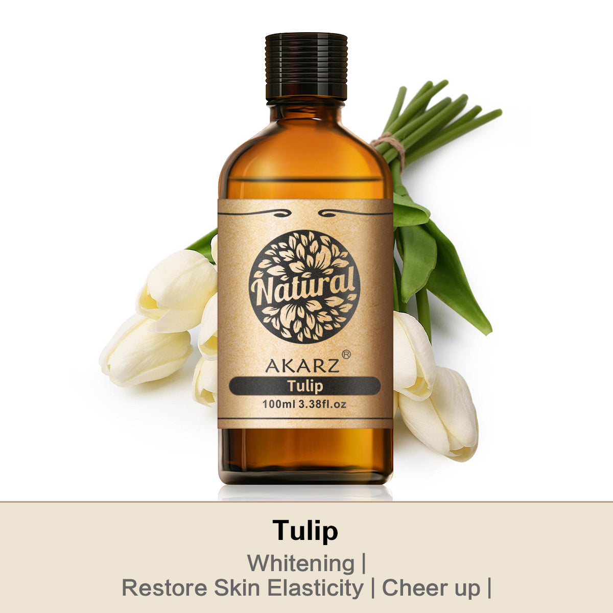 Tulip Essential Oil AKARZ Natural And Pure ( 30ML 100ML )